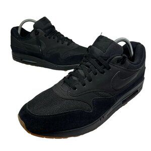 Nike Air Max 1 Premium Size 15 Shoes Black Gum Soles AH8145-007